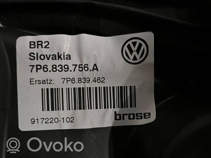 Volkswagen Touareg II Galinio el. lango pakėlimo mechanizmas be varikliuko 7P6839756A