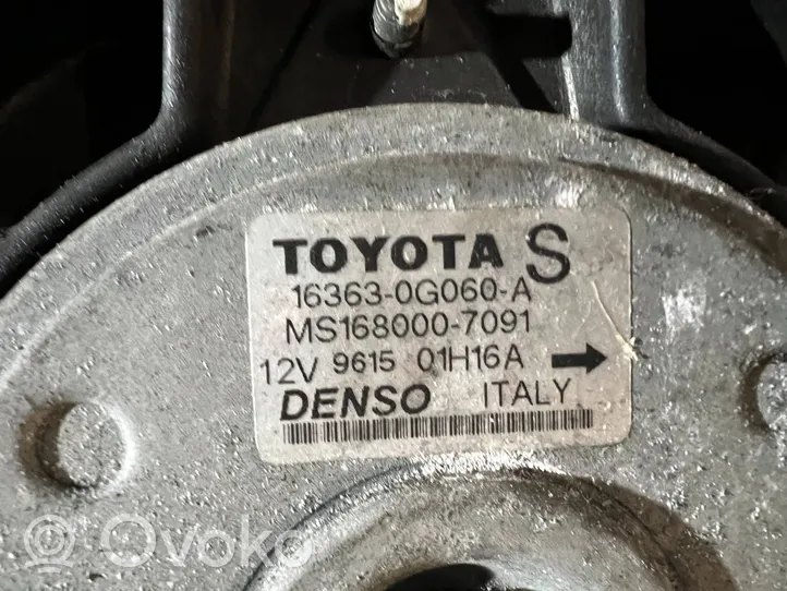 Toyota Avensis T250 Set ventola 163630G060A