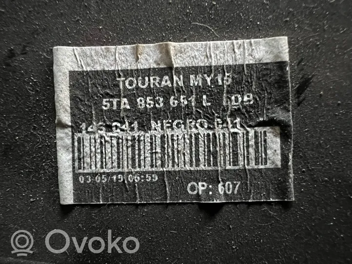 Volkswagen Touran III Atrapa chłodnicy / Grill 5TA853651L
