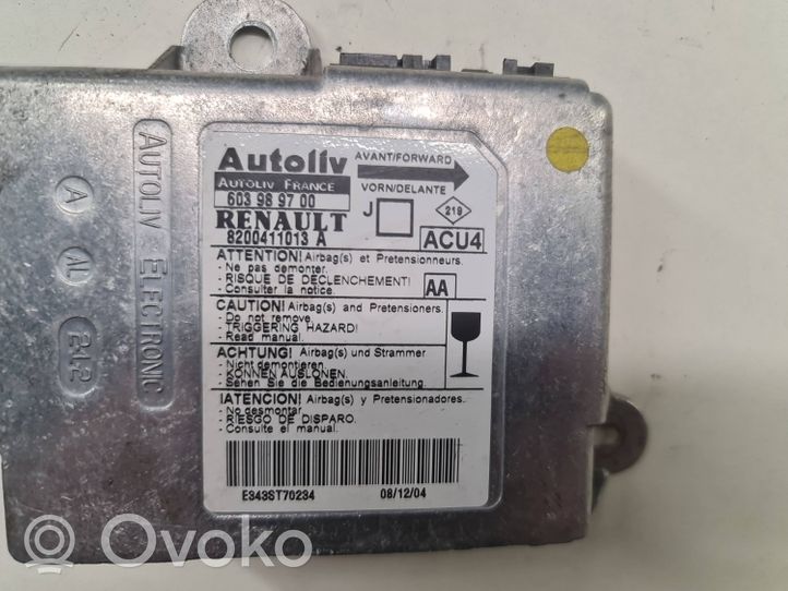 Renault Scenic II -  Grand scenic II Airbag control unit/module 8200411013A