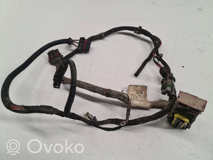 Opel Zafira A Faisceau de câbles pour ventilateur de refroidissement 09136989