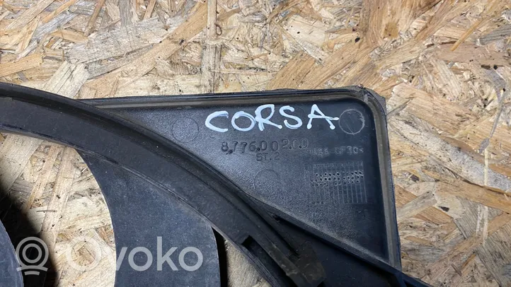 Opel Corsa D Elektryczny wentylator chłodnicy 877600200