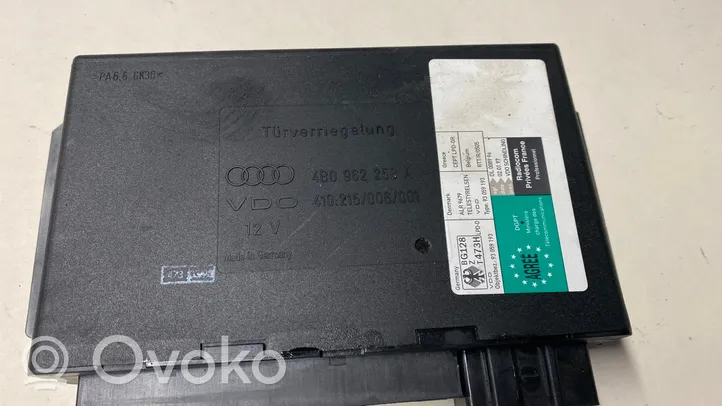 Audi A6 S6 C5 4B Moduł / Sterownik komfortu 4B0962258A