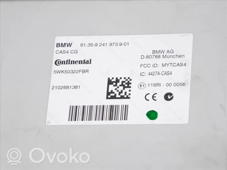 BMW 5 F10 F11 Variklio valdymo blokas 13618573557