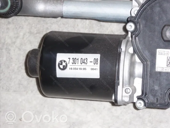 BMW 2 F45 Mechanizm wycieraczek szyby przedniej / czołowej 61617301043