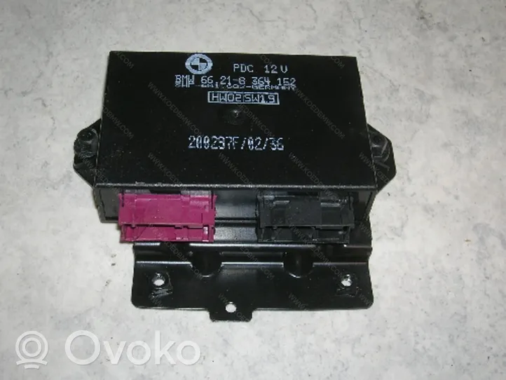 BMW 3 E36 Pysäköintitutkan (PCD) ohjainlaite/moduuli 66218381089