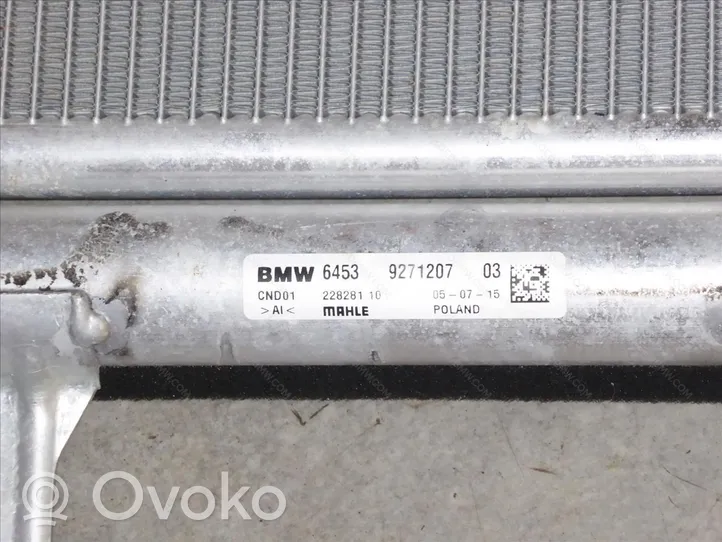 BMW X1 F48 F49 Oro kondicionieriaus radiatorius aušinimo 64539271207