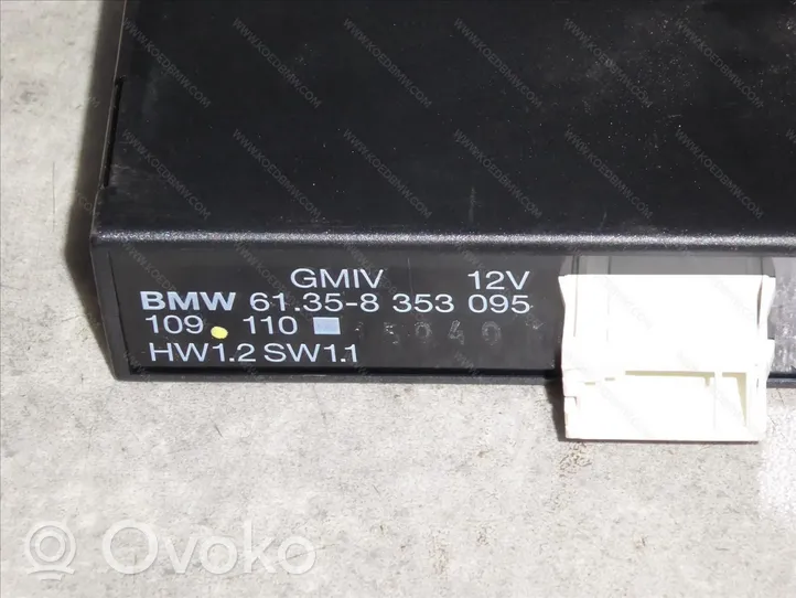 BMW 3 E36 Korin keskiosan ohjainlaite 61358387528