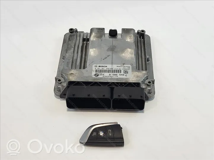 BMW X5 F15 Centralina/modulo del motore 13618586540