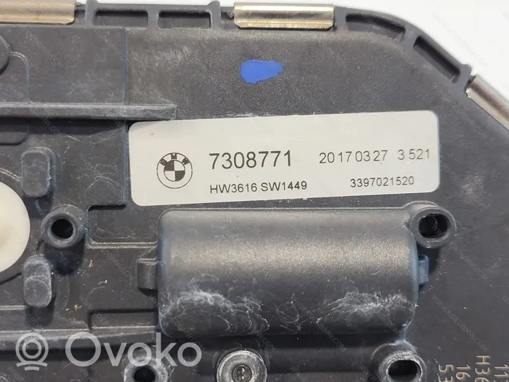 BMW 5 F10 F11 Mechanizm wycieraczek szyby przedniej / czołowej 61617306266