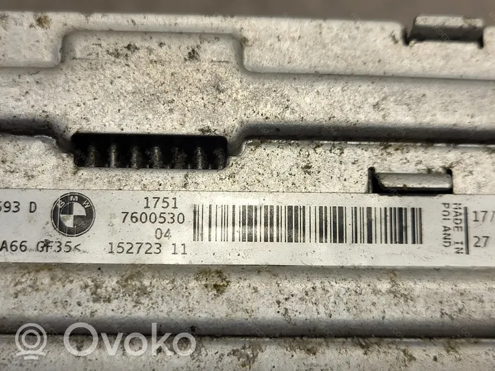 BMW 1 F20 F21 Chłodnica powietrza doładowującego / Intercooler 17517600530