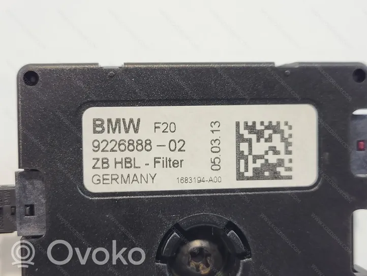 BMW 1 F20 F21 Konsola środkowa / Radio / GPS 65209227470