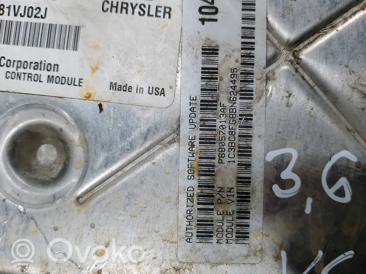 Chrysler 200 Unité de commande, module ECU de moteur P05150628AB
