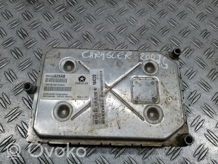 Chrysler 200 Centralina/modulo motore ECU P05150628AB