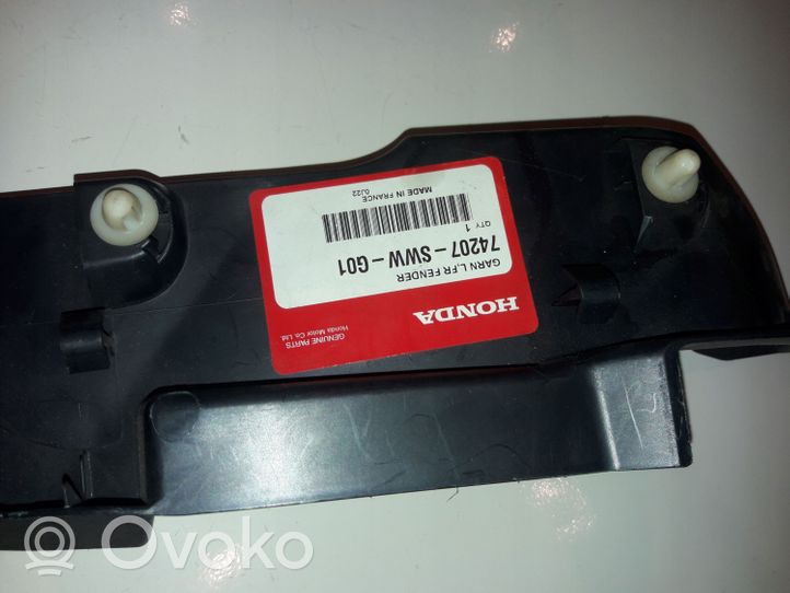 Honda CR-V Panel wykończeniowy błotnika 74207SWWG01