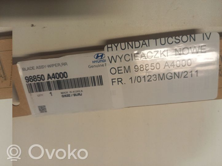 Hyundai Tucson IV NX4 Ramię wycieraczki szyby tylnej 98850A4000