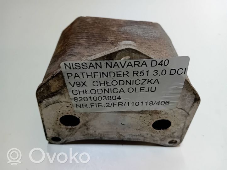 Nissan Navara D40 Moottoriöljyn jäähdytinlaite 8201003804