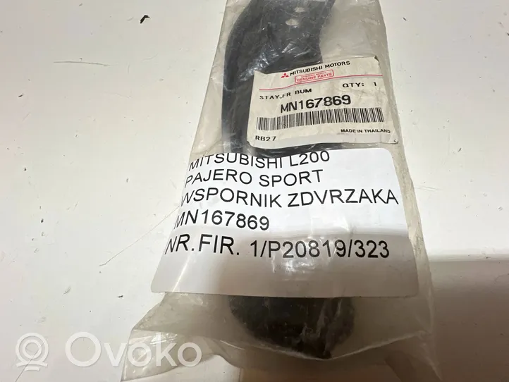 Mitsubishi L200 Uchwyt / Mocowanie zderzaka przedniego MN167869