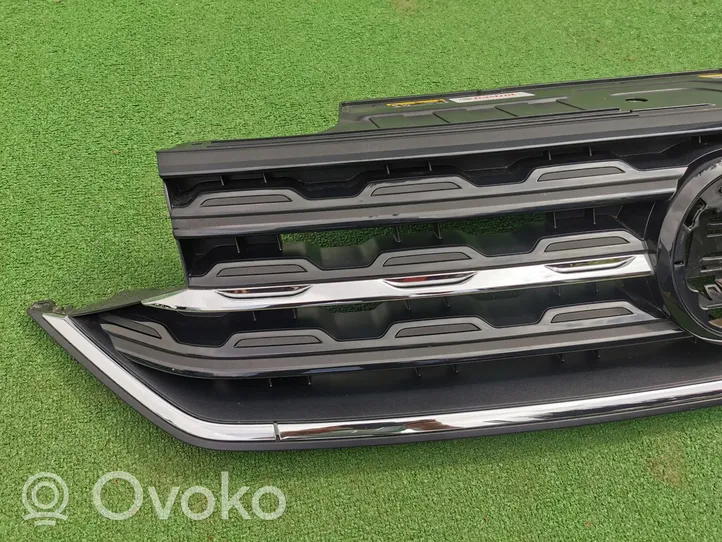 Volkswagen T-Cross Grille calandre supérieure de pare-chocs avant 2GM853653A