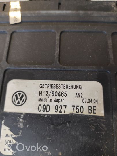 Volkswagen Touareg I Sterownik / Moduł skrzyni biegów 09D927750BE