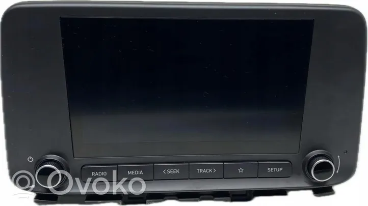 Hyundai Kona I Unidad delantera de radio/CD/DVD/GPS 96160J9750NVC