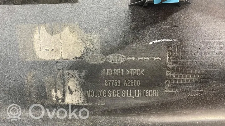 KIA Pro Cee'd II Priekinio slenksčio apdaila (vidinė) 87753-A2600