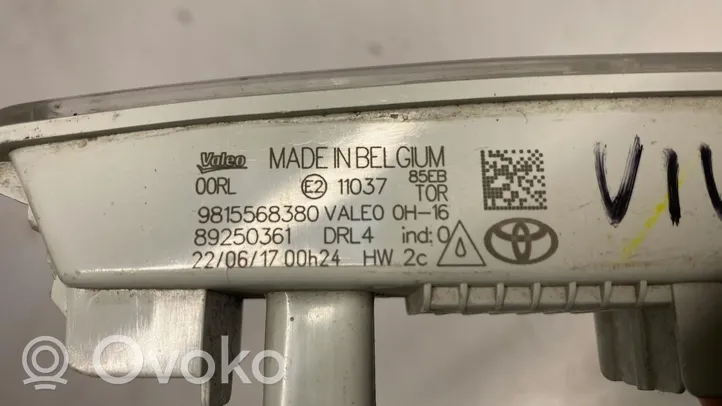 Toyota Aygo AB40 Phare de jour LED 9815568380