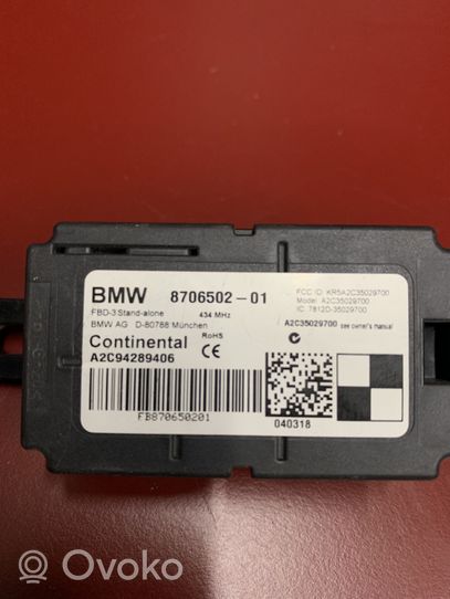BMW X3 G01 Oven keskuslukituksen ohjausyksikön moduuli 