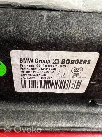 BMW X3 G01 Boczek / Tapicerka / bagażnika 7445817