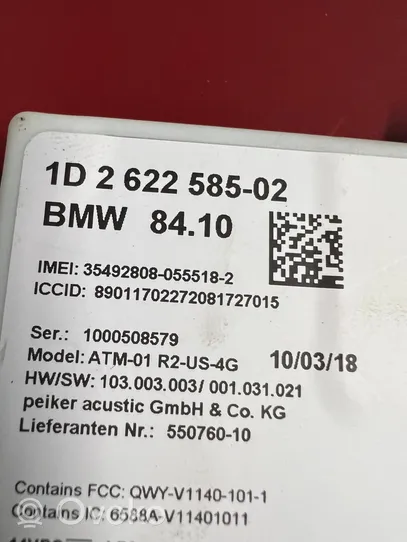 BMW X4 G02 GPS-navigaation ohjainlaite/moduuli 2622585
