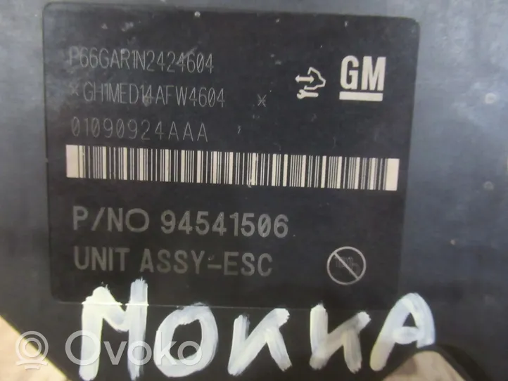 Opel Mokka Master brake cylinder 