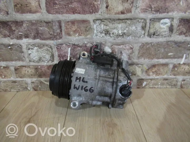 Mercedes-Benz ML W166 Air conditioning (A/C) compressor (pump) 