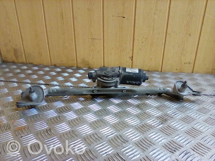 Toyota Corolla E120 E130 Mechanizm i silniczek wycieraczek szyby przedniej / czołowej 8511005060