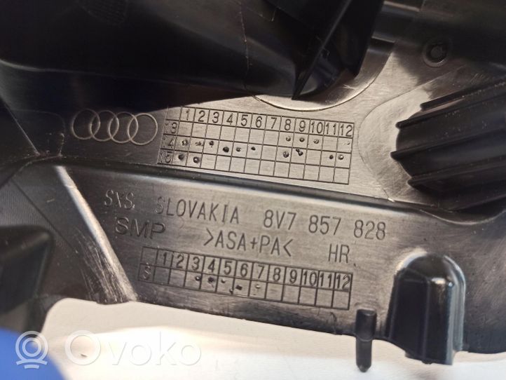 Audi A3 S3 8V Turvavyön koristelista 8V7857828