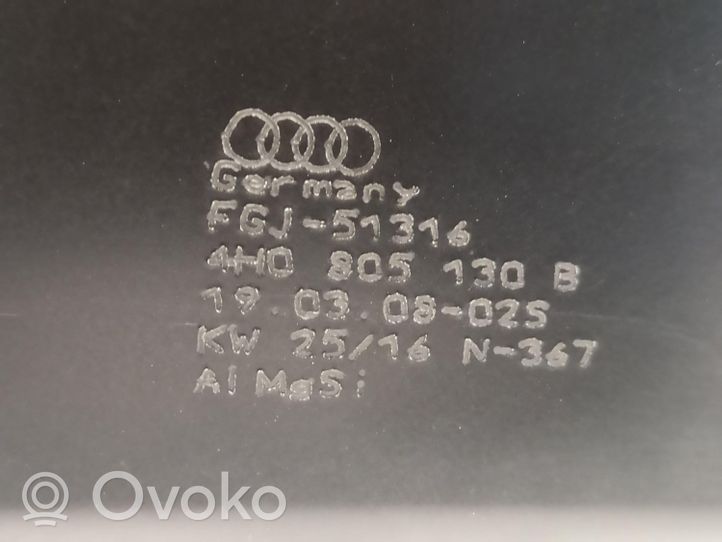 Audi A8 S8 D4 4H Odbój / Amortyzator zderzaka przedniego 4H0805130B