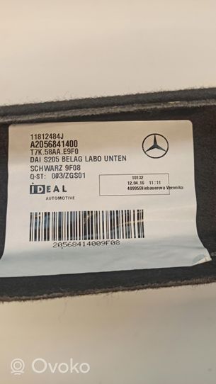 Mercedes-Benz C W205 Bagāžnieka apakšas aizsargs A2056841400