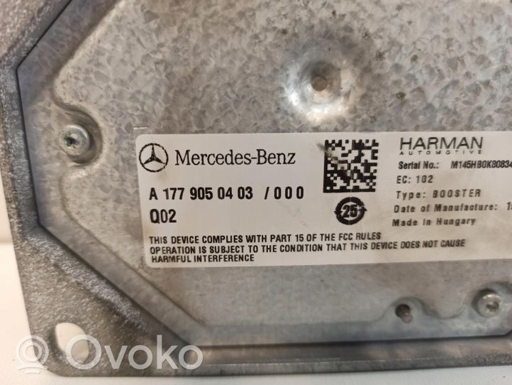 Mercedes-Benz B W247 Amplificateur de son A1779050403