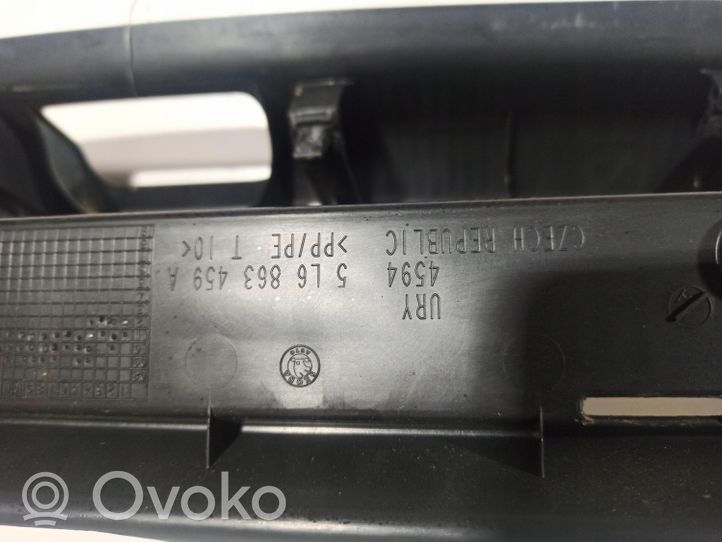 Skoda Yeti (5L) Panel osłony bagażnika 5L6863459A