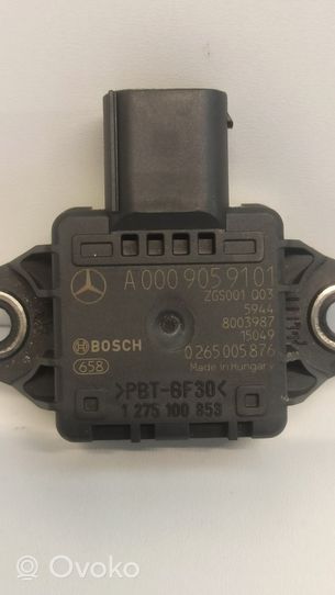 Mercedes-Benz E AMG W212 Sensore di imbardata accelerazione ESP A0009059101