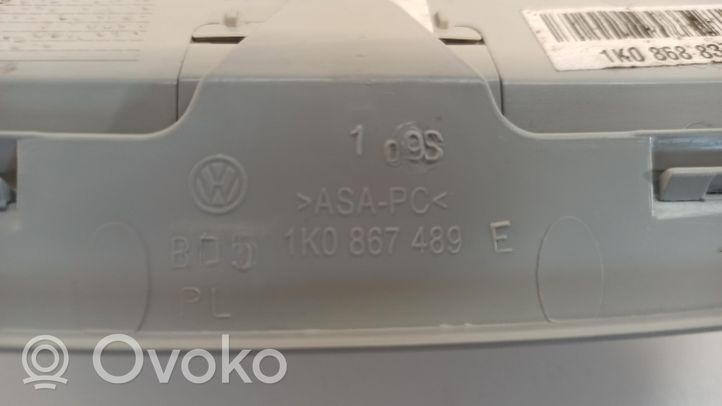 Volkswagen Tiguan Panel oświetlenia wnętrza kabiny 1K0867489E