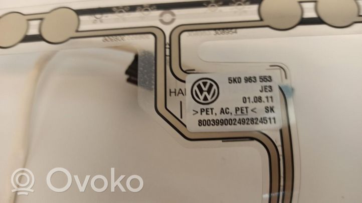 Volkswagen Tiguan Capteur de pression du siège 5K0963553