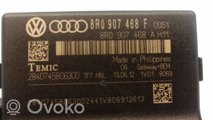 Audi A4 S4 B8 8K Module de passerelle 8R0907468F