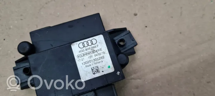 Audi Q5 SQ5 Polttoaineen ruiskutuspumpun ohjainlaite/moduuli 4G0906093F