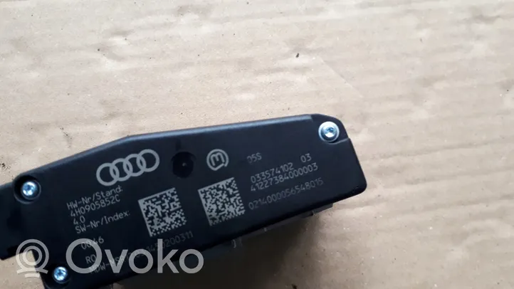 Audi A6 S6 C7 4G Blocchetto del volante 4H0905852C