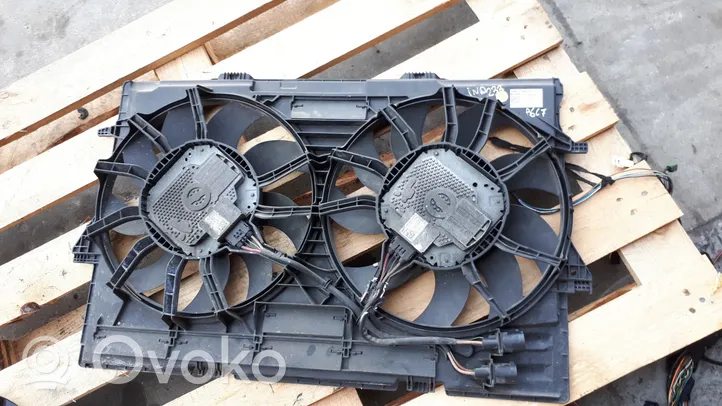 Audi A6 S6 C7 4G Ventilatore di raffreddamento elettrico del radiatore 4H0121003N