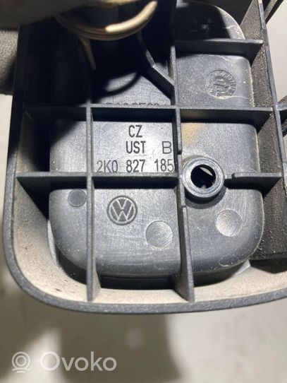 Volkswagen Caddy Raczka otwierania klapy tylnej bagażnika od wewnątrz 2K0827185