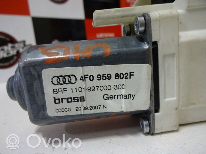 Audi A6 S6 C6 4F Silniczek podnoszenia szyby drzwi tylnych 4F0 959 802F