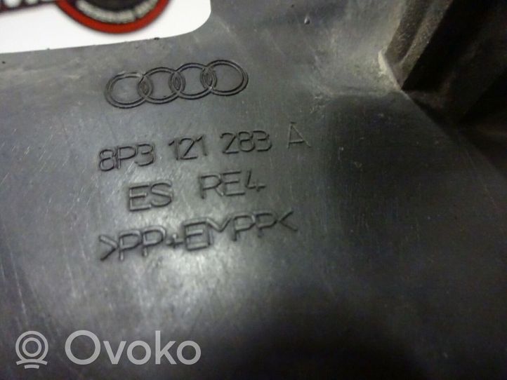 Audi A3 S3 8P Välijäähdyttimen ilmanohjauksen ilmakanava 8P3121283A
