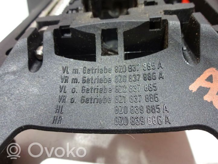 Audi A2 Laikiklis/ kronšteinas išorinės priekinės atidarymo rankenos 8Z0837885