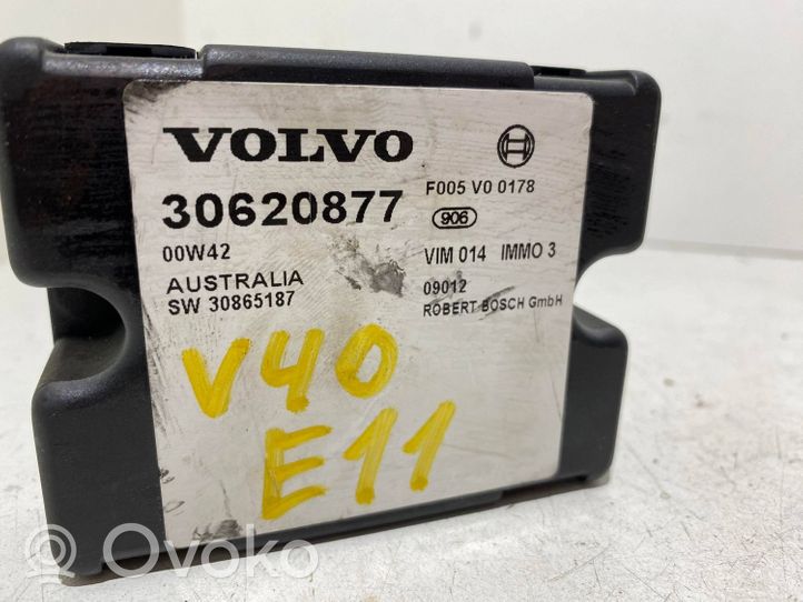 Volvo S40, V40 Moduł / Sterownik immobilizera 30620877